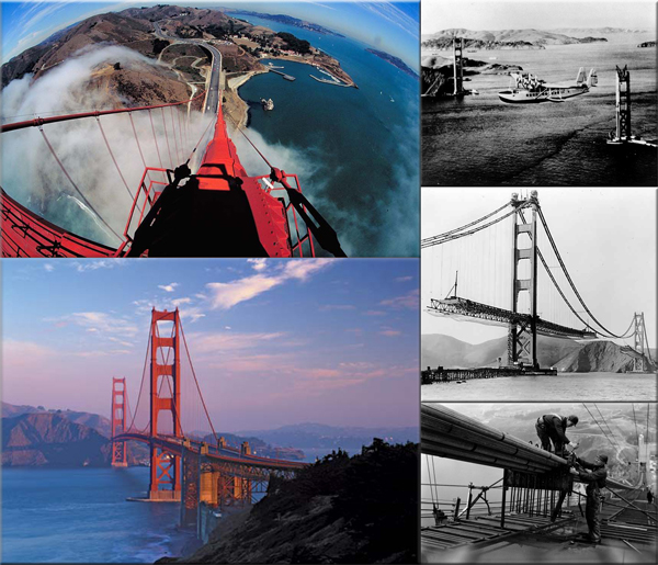 Golden Gate Bridge is born on January 5, 1933