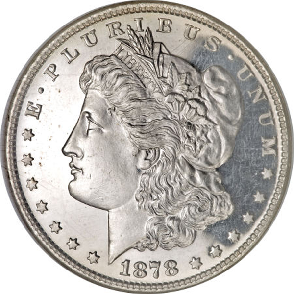 Silver dollars made legal on February 16, 1878