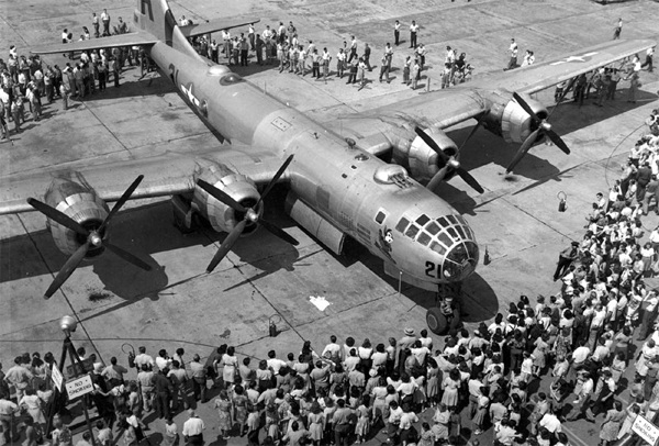 The Superfortress takes flight on September 07, 1940