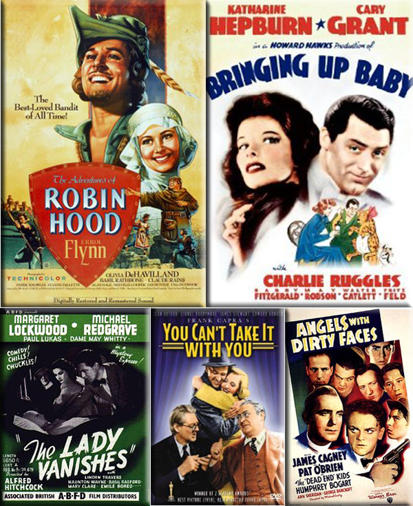 Most Popular Movies: 1938: The Adventures of Robin Hood