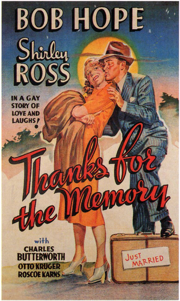 1938 Top Songs - Thanks For the Memory – Bob Hope & Shirley Ross