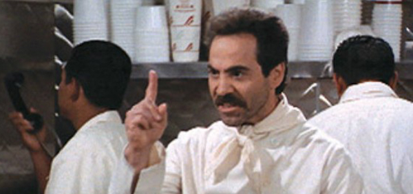 Famous Quotes 1995: No Soup For You! - The Soup Nazi on TV’s Seinfeld