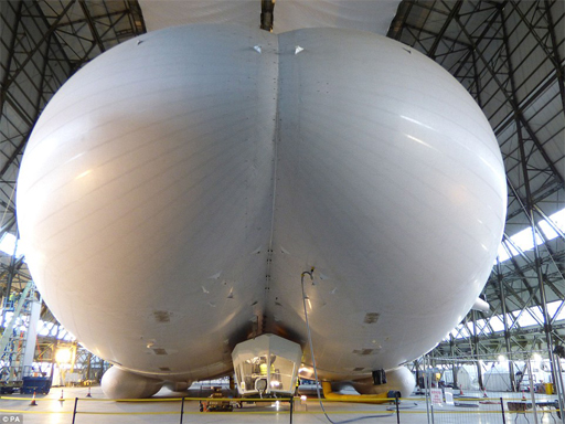 Airlander 10, World’s Longest Aircraft, Nicknamed The “Flying Bum”