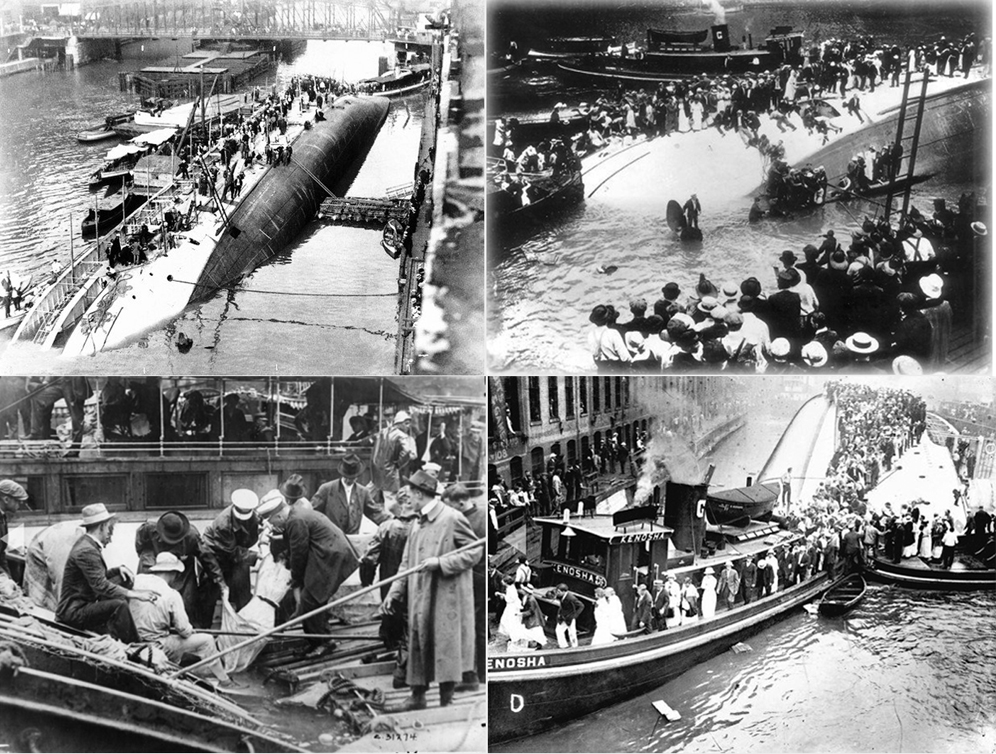 Eastland disaster on July 24, 1915