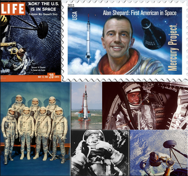The first American in space on May 5, 1961