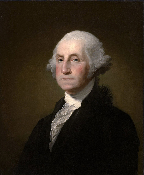 First United States president elected on February 04, 1789
