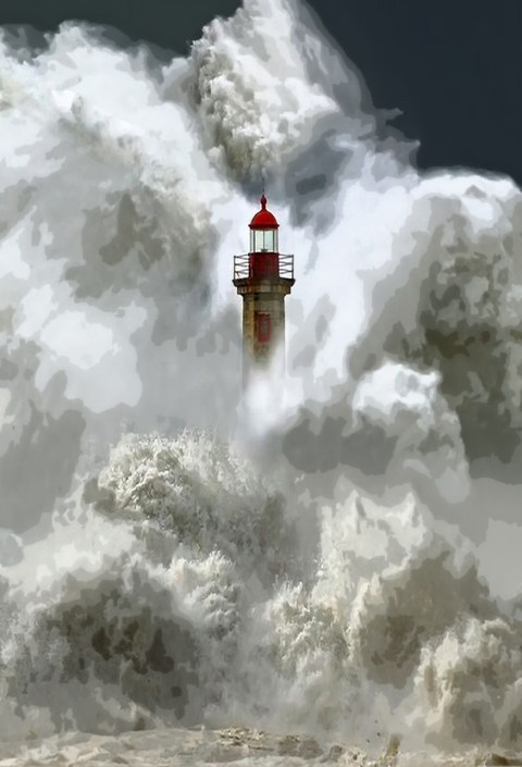 “Lonely Lighthouse - The Sentinel”