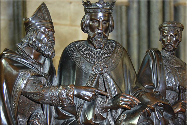Magna Carta sealed on June 15, 1215