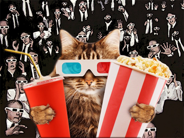 How did Popcorn become the default movie theater snack?