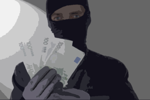 Novelist carries out bank raid same as plot of one of his books