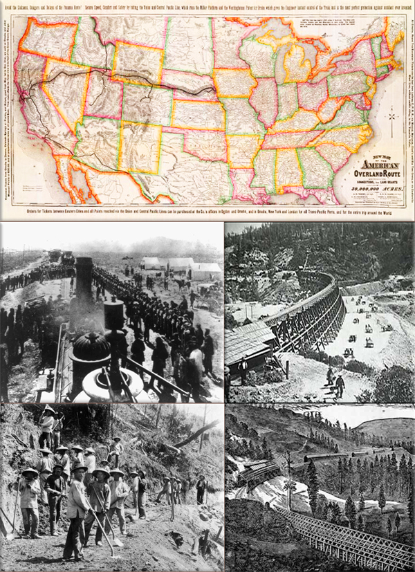 Railroads create the first time zones on November 18, 1883