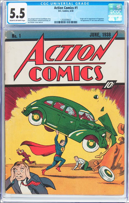 Rare Superman comic sold at auction for close to $1 million