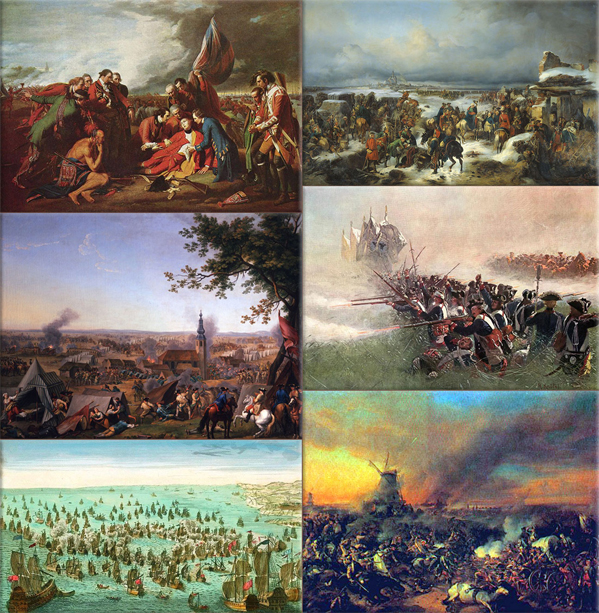 The Seven Years War begins on May 15, 1756