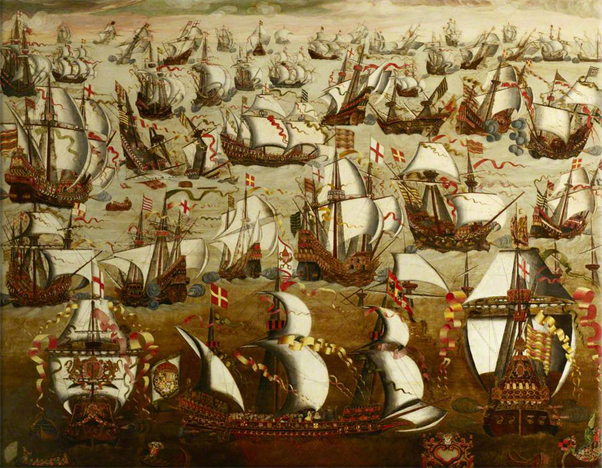 Spanish Armada sets sail on May 19, 1588
