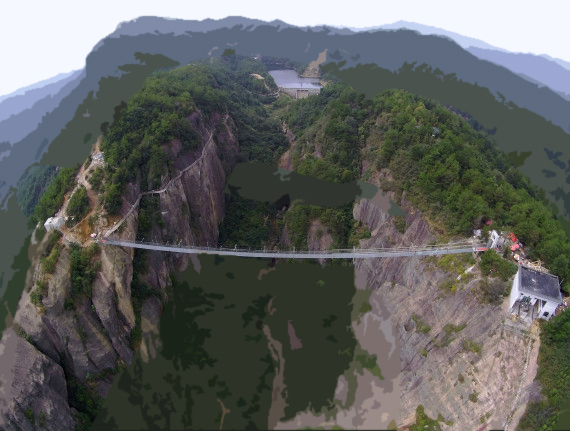 That terrifying glass bridge in China? It cracked.