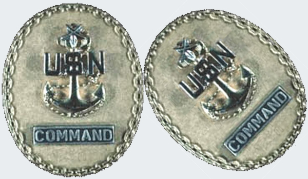 “The Chief of the Boat” Command Senior Chief badge