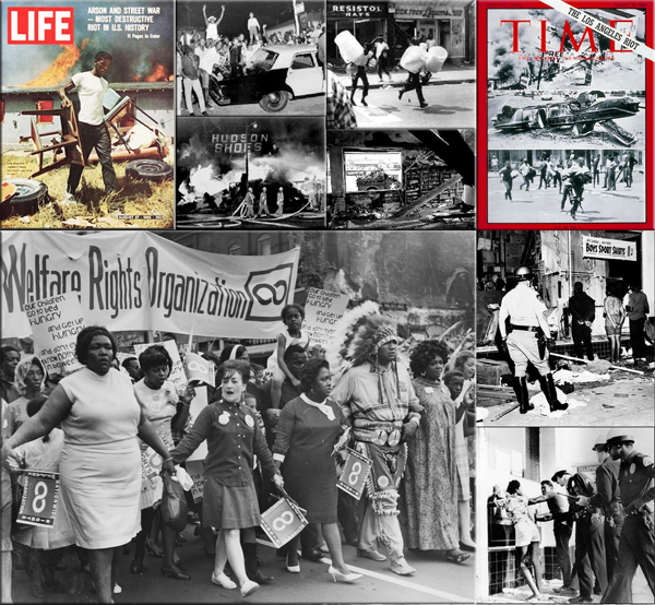 Watts Riot begins on August 11, 1965