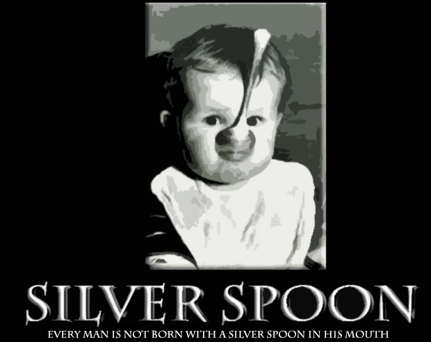 Where Did That Saying Come From? “Born with a silver spoon in one's mouth”