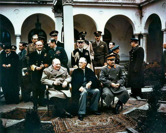 Yalta Conference ends on February 11, 1945