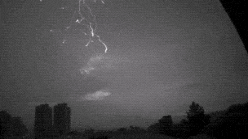 See the 1st-Ever High-Speed Footage of Lightning Striking a Building
