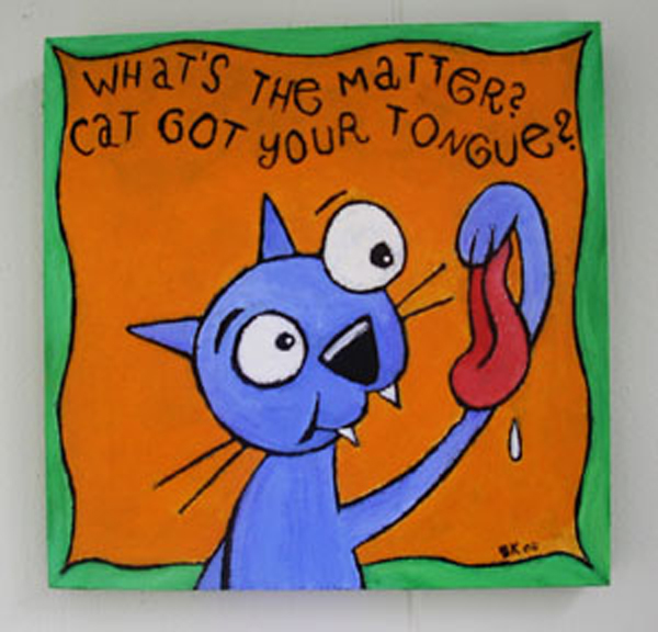 Where Did That Saying Come From? “Cat Got Your Tongue?”