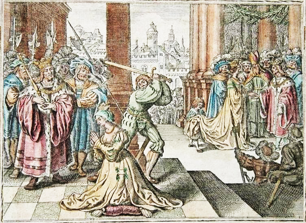 Anne Boleyn, second wife of Henry VIII of England, is beheaded for adultery, treason, and incest on May 19, 1536