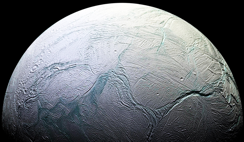 Explaining the “tiger stripes” of Saturn's moon Enceladus