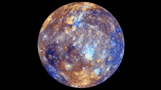 Mercury's scorching daytime heat may help it make its own ice at caps