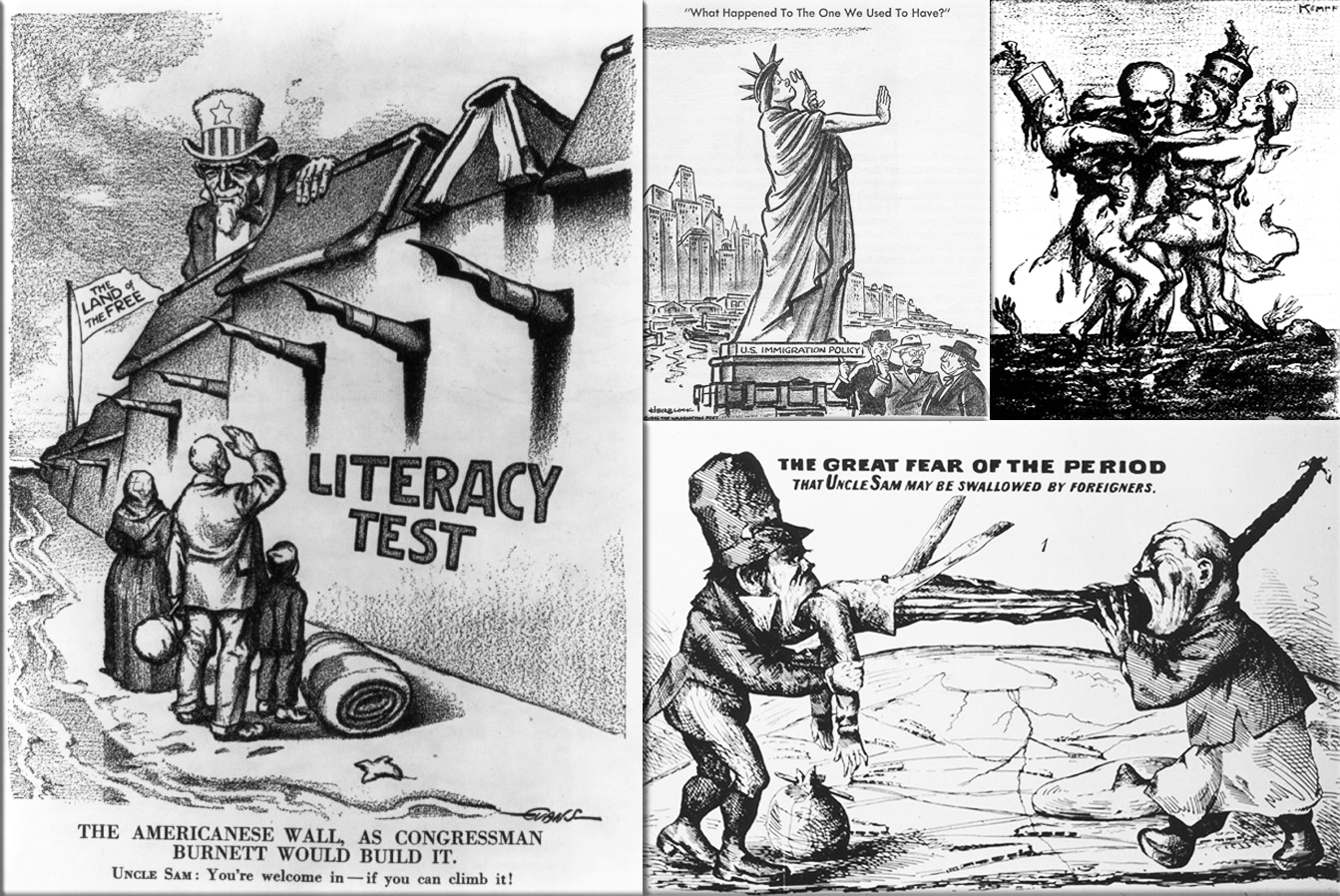 Congress of the United States passes the Immigration Act of 1917 over President Woodrow Wilson's veto on February 05, 1917