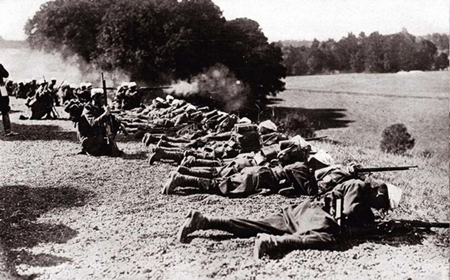 German assault on Liege begins first battle of World War I on August 05, 1914