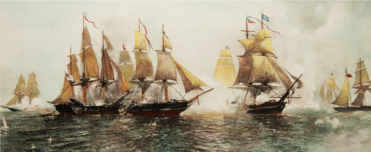 Old Ironsides earns its name on August 19, 1812