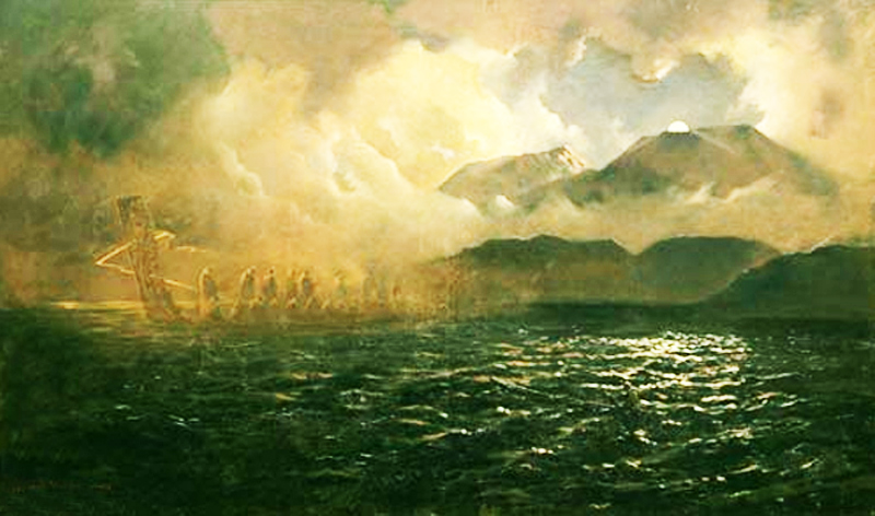 “Tales of Legendary Ghost Ships - Legend of the Tarawera, Phantom War Canoe”