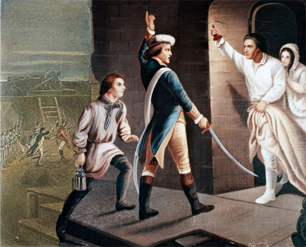 American Revolutionary War: The Capture of Fort Ticonderoga on May 10, 1775