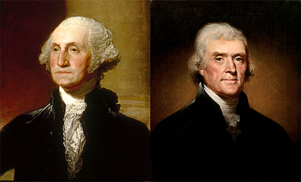 United States President George Washington exercises first presidential veto on April 05, 1792