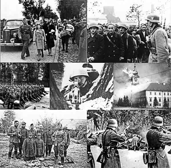 Hitler's armies invaded Poland starting World War II in Europe on September 01, 1939