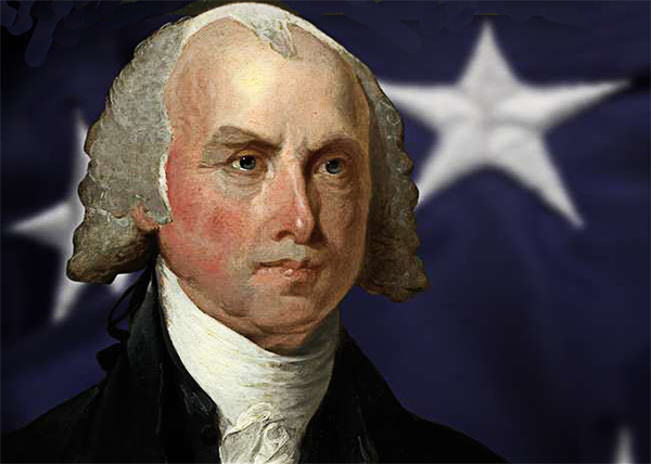 James Madison introduces 12 amendments, the Bill of Rights to the United States Constitution in Congress on June 08, 1789