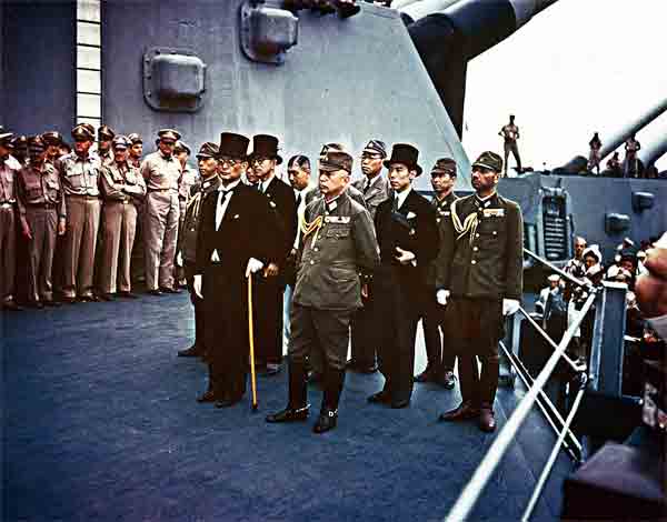 President Harry Truman declared V-J Day commemorating formal Japanese surrender to the Allies on September 02, 1945