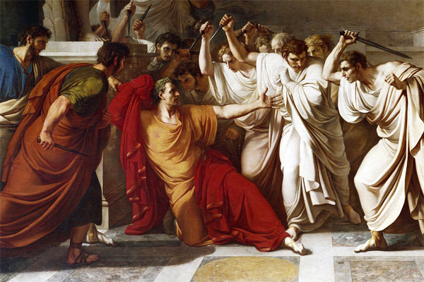 The Ides of March - Assassination of Julius Caesar on March 15, 44 BC