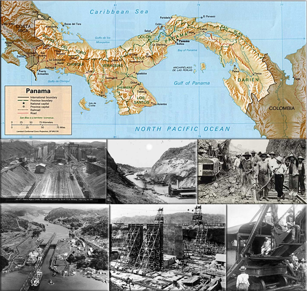 United States begins construction of the Panama Canal on May 04, 1904