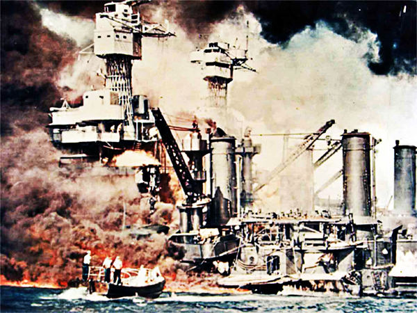 Pearl Harbor bombed on December 7, 1941