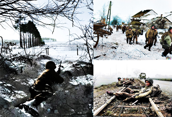 Battle of the Bulge begins on December 16, 1944