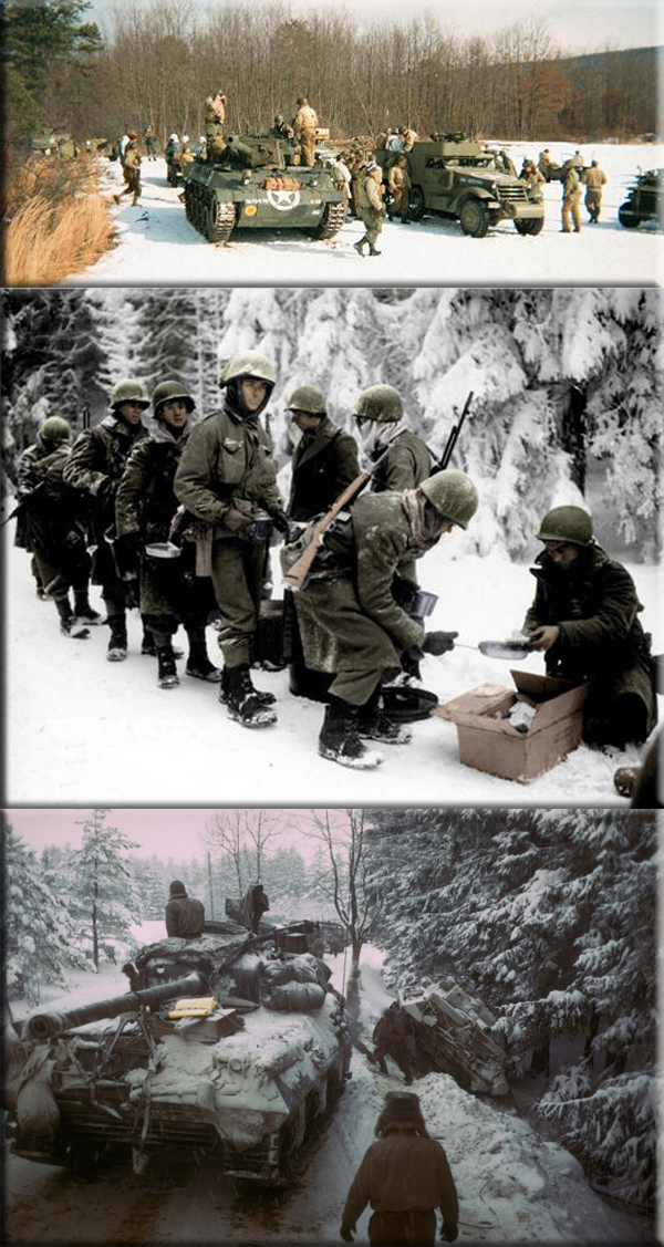 Battle of the Bulge on December 16, 1944