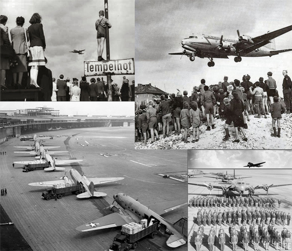 United States begins Berlin Airlift; on June 26, 1948