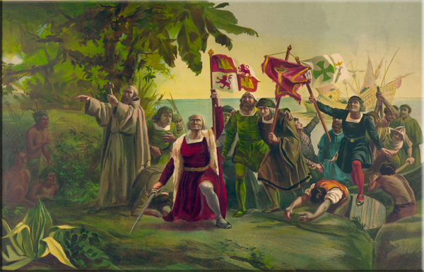 Columbus sets sail on August 03, 1492