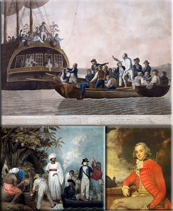 Mutiny on the HMS Bounty on April 28, 1789