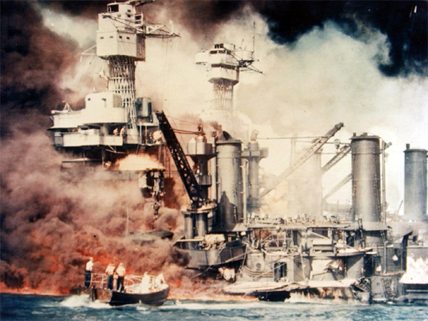 Pearl Harbor bombed on December 7, 1941