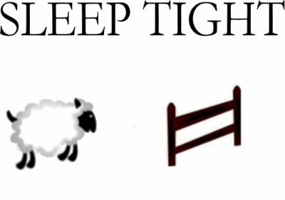 “Sleep tight”