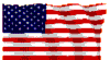 United States Flag Waiving